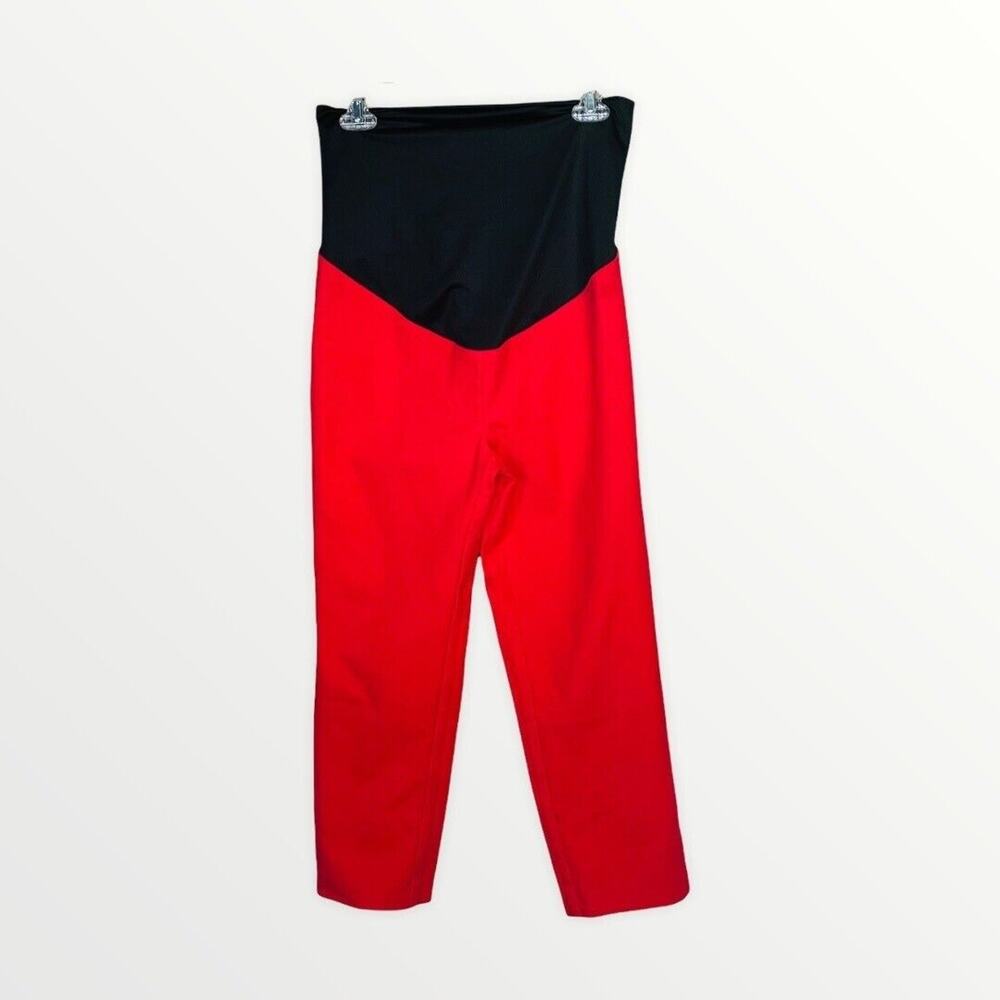 LOFT Red Maternity Casual Pants Size 6m